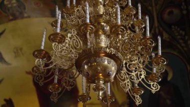 Saint-Petersburg, Rusya - 4 Ağustos 2019: Kilise katedrali veya kapalı bir tapınak. Hıristiyanlık dini.