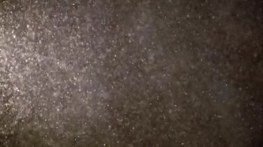 Havadaki toz, küçük parçacıklar, difüzyon. Soyut arkaplan.