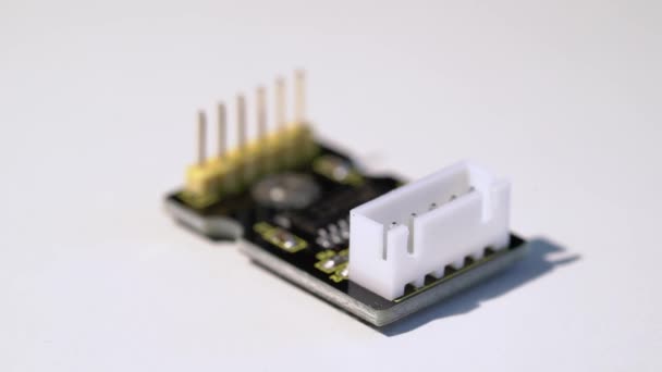 Stepper driver componente electrónico para diy arduino — Vídeo de stock