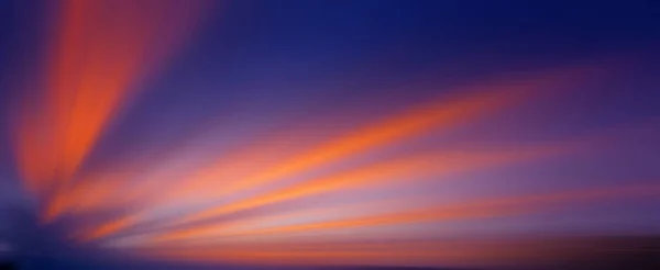 Glow Colorful Sunset Twilight Sky — стоковое фото