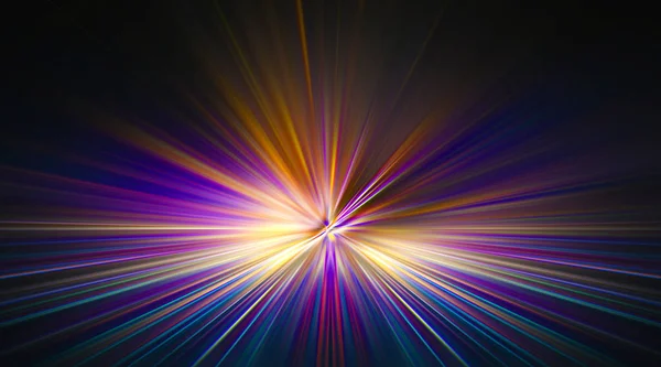 Explosión Luz Láser Color —  Fotos de Stock