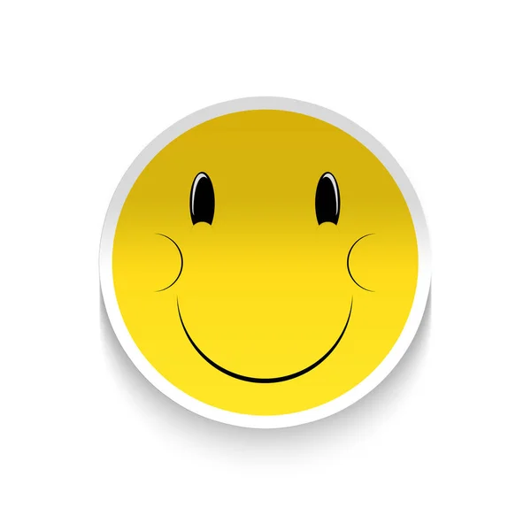 Chubby Smiling Face Isolated White Background — 스톡 사진
