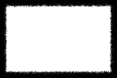 Siyah beyaz tek renkli fotoğraf çerçevesi 