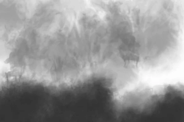 Nuvole Smog Sovrapposizione Realistica Nuvole Smog Nuvole Nebbia Composizione Maschera — Foto Stock