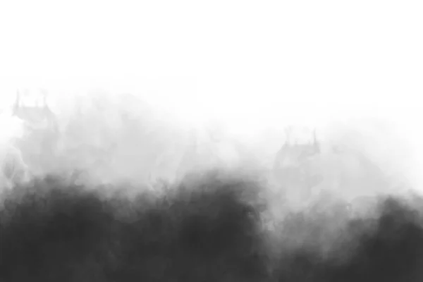 Rökmoln Realistisk Överlagring Smogmoln Dimmoln För Komposition Mask — Stockfoto