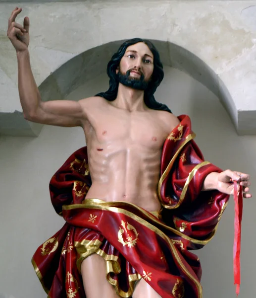 Статуя Воскреслого Христа Ферли — стокове фото