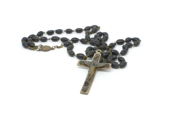 Rosary Crown White Background — Stock Photo, Image