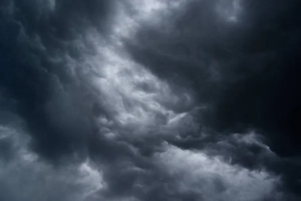 Nube Pioggia Pericolosa Nube Tempesta Prima Temporale — Foto Stock