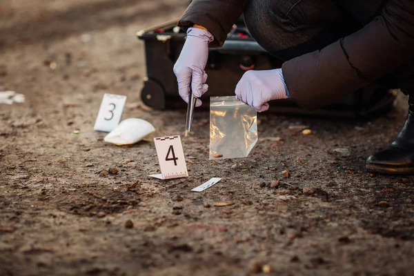 Crime scene Investigation — Stok fotoğraf