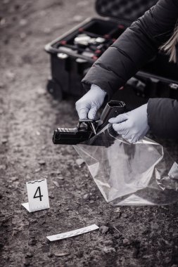 Crime scene Investigation - Pisto toplama