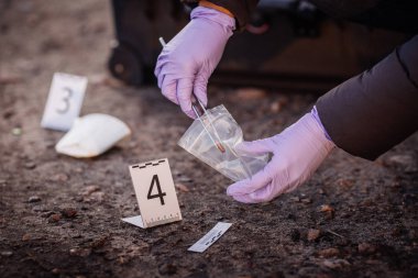 Crime scene Investigation - kanıt toplama