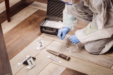 Crime scene Investigation. Suç mahallinden kanıt toplama