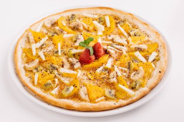Masada meyve tatlı pizza 