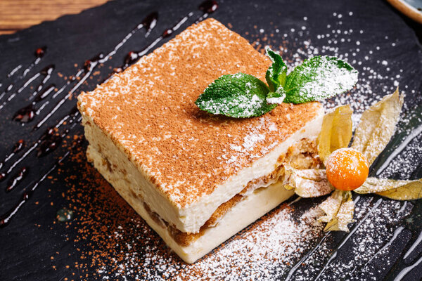 Тирамису с мятой 