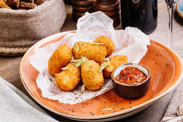 Fried meat balls — Stock Photo, Image