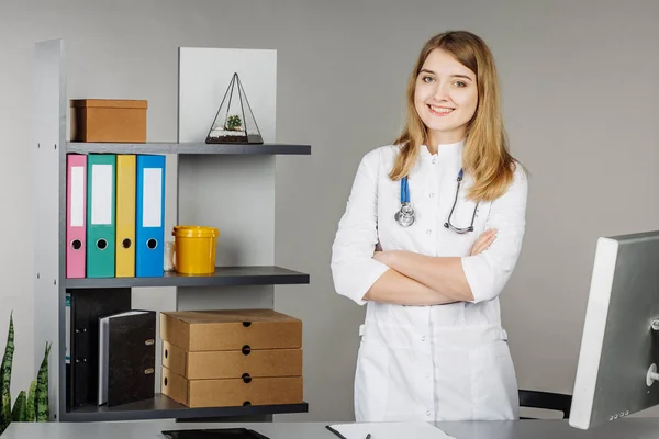 Médico médico feminino — Fotografia de Stock