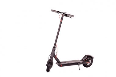 Electric scooter isolated  clipart