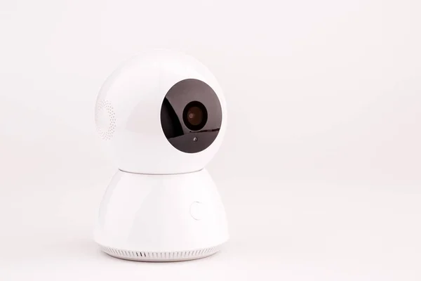 Surveillance camera on white background — Stock Photo, Image