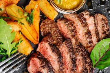 Sığır eti biftek mermer sığır eti orta 