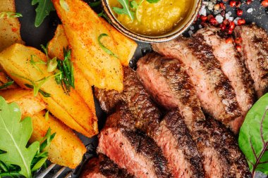 Sığır eti biftek mermer sığır eti orta 