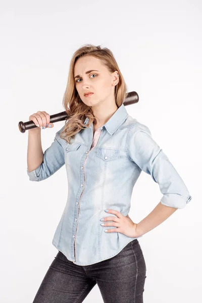 Portrait of young woman — Stock Photo, Image