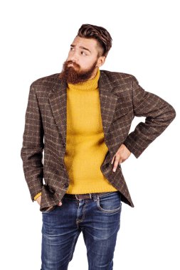 kopya düşünmekten ya da rüya alanı bakan adam