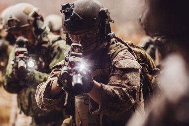 Rangers askeri operasyon sırasında