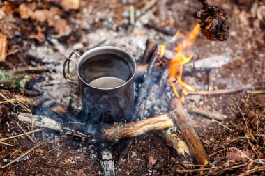 metal kupa. Bushcraft, Macera, seyahat, turizm ve kamp co