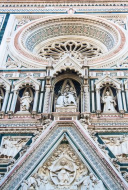 Floransa, Toskana, İtalya 'da Santa Maria del Fiore. 24.02.2014