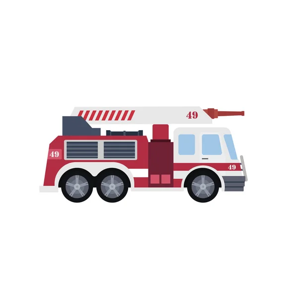 Veículo de bombeiros Ilustração De Stock