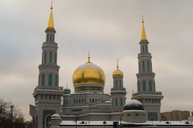 Moskova katedral cami, Rusya--ana Camii'de Moskova'da, yeni Simgesel Yapı
