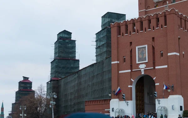 As torres do Kremlin — Fotografia de Stock