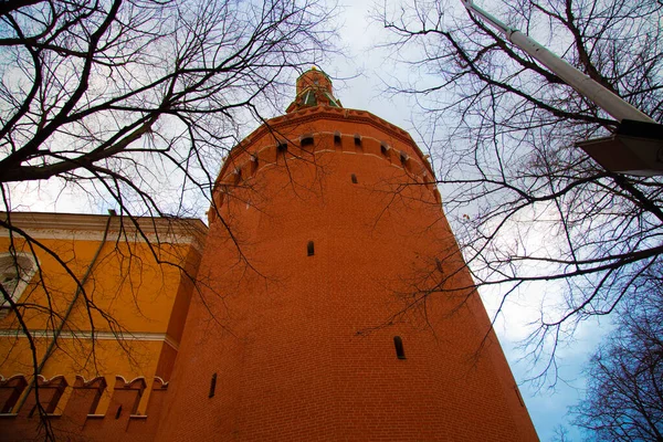 크렘린 탑 이 하늘을 향해 있다 — 스톡 사진