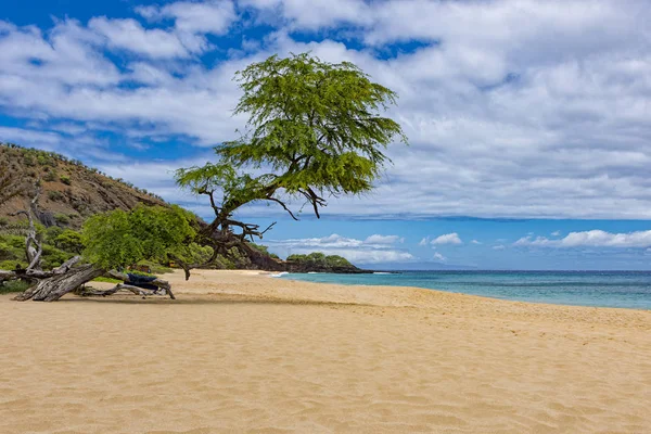 Makena Big Beach near Wailea Maui Hawaii USA — Stock Photo, Image