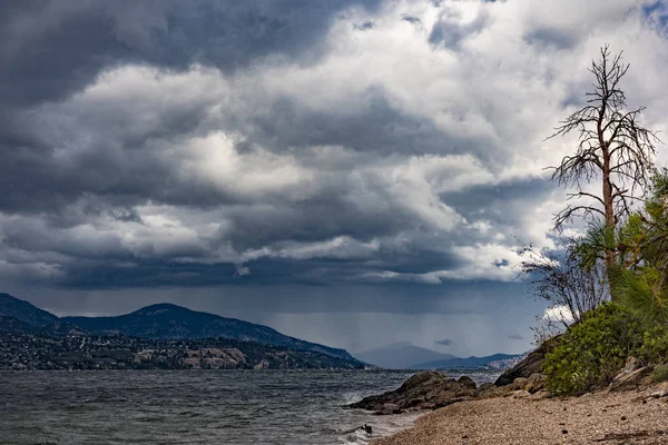 Lac Okanagan près de Kelowna Colombie-Britannique Canada — Photo