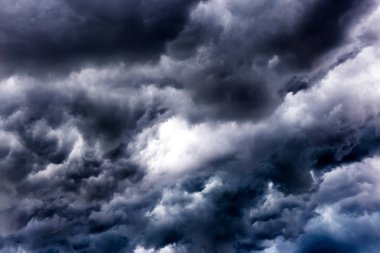 Gökyüzündeki Kara Bulutlar, Karanlık Arkaplan, Duvar Kağıdı  