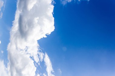 Mavi gökyüzü bulutlu, arka plan duvar kağıtları 