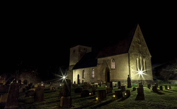 Eglise de Gotland, Suède — Photo