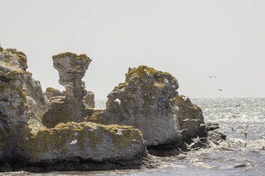Deniz yığında Gotland, İsveç