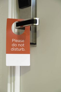 Hotel Sign rahatsız etmeyin