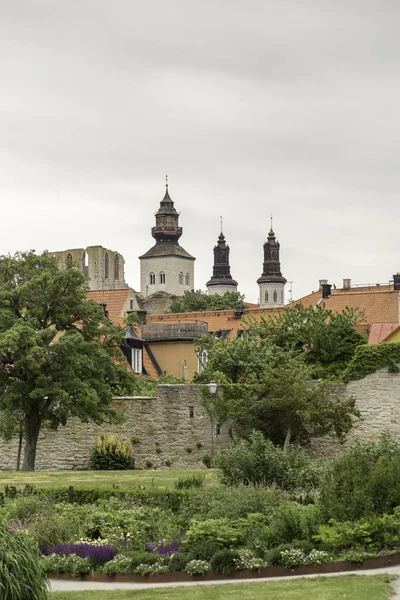 Cattedrale di Visby a Gotland, Svezia — Foto Stock