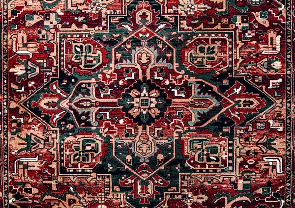 Romanian folk seamless pattern ornaments. Romanian traditional embroidery. Ethnic texture design. Traditional carpet design. Carpet ornaments. Rustic carpet design — Stock Photo, Image