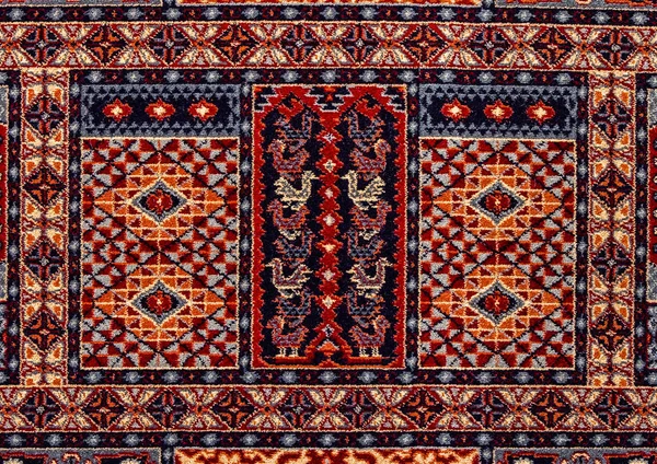 Romanian folk mulus pola ornamen. Tradisi bordir tradisional Rumania. Desain tekstur etnis. Desain karpet tradisional. Perhiasan karpet. Desain karpet berkarat — Stok Foto