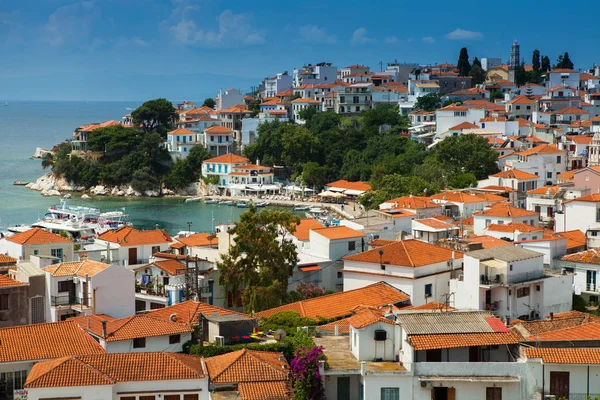 Island skiathos Yunanistan. Lüks Adası-Skiathos.Greece Adası. Cennet plaj