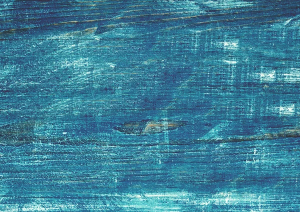 Alte blau lackierte Holzwand - Textur oder Hintergrund — Stockfoto