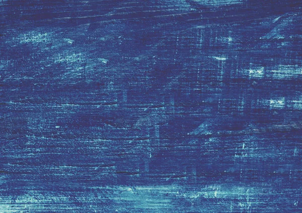 Eski mavi boyalı ahşap duvar - doku veya arka plan — Stok fotoğraf