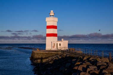 İzlanda manzara. Harika İzlanda doğa manzara. Güzel doğa.