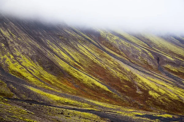 Paesaggio islandese. Meraviglioso paesaggio naturale ghiacciato. Bella natura . — Foto Stock