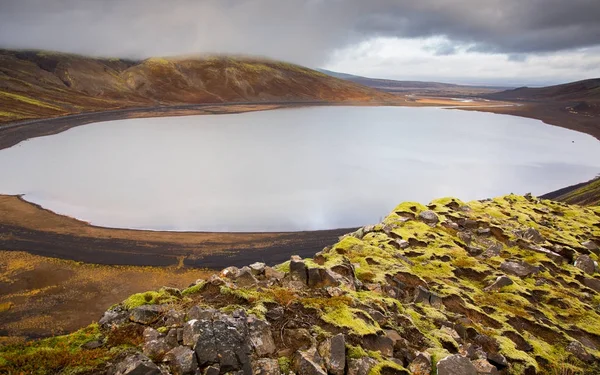 Ісландський краєвид. Ісландський чудовою природою краєвид. Красива природа. — стокове фото