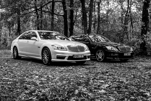 Chisinau Moldávia Outubro 2017 Mercedes Benz Club Festival Moldávia Mercedes — Fotografia de Stock